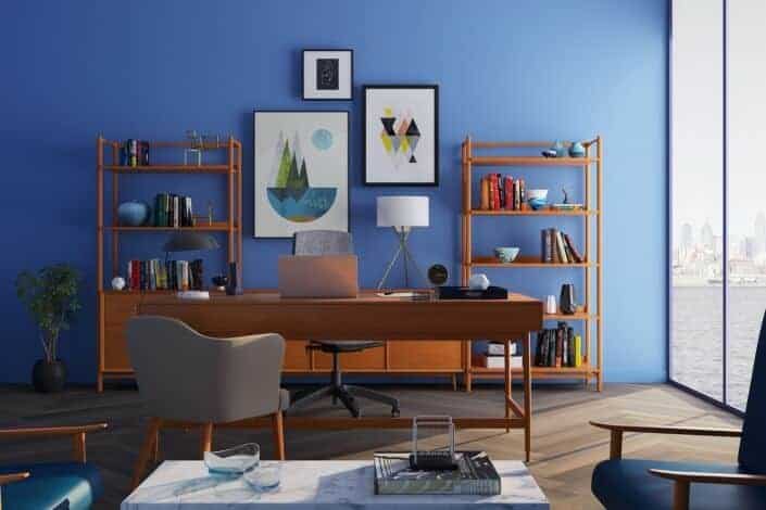 simple and neat office