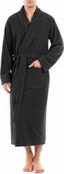 black velveteen robe