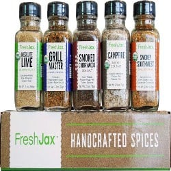  FreshJax Smoked Spices Gift Set, (Set of 5)