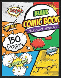 cute gifts for boyfriend - Blank Comic Book Draw Your Own Comic