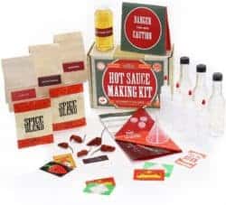 gift for boyfriend - hot sauce making kit