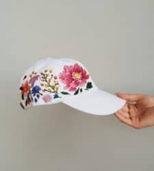unique bridemaids gifts - Hand Embroidered Hat