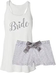 Bride Pajama Short Set