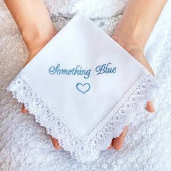 Something Blue Handkerchief