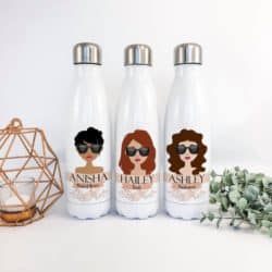 Unique Personalized Bridesmaid Gifts - Personalized Swell Style Bottle