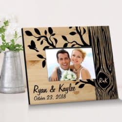 Personalized Tree of Love Wooden Picture Frame