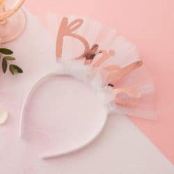 cheap personalized bridal shower gifts - Bride To Be Headband Veil Accessory