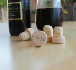 cheap personalized bridal shower gifts - Custom Wine Stopper