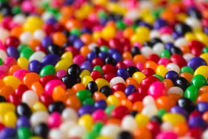 A pool of candies.