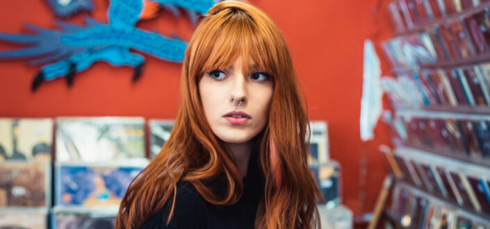 Redhead Woman with Nose Ring - Should I Get Bangs