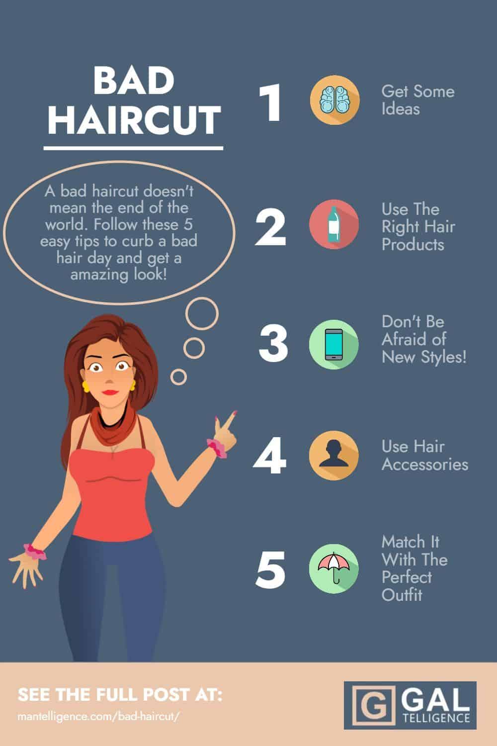 bad haircut - Infographic