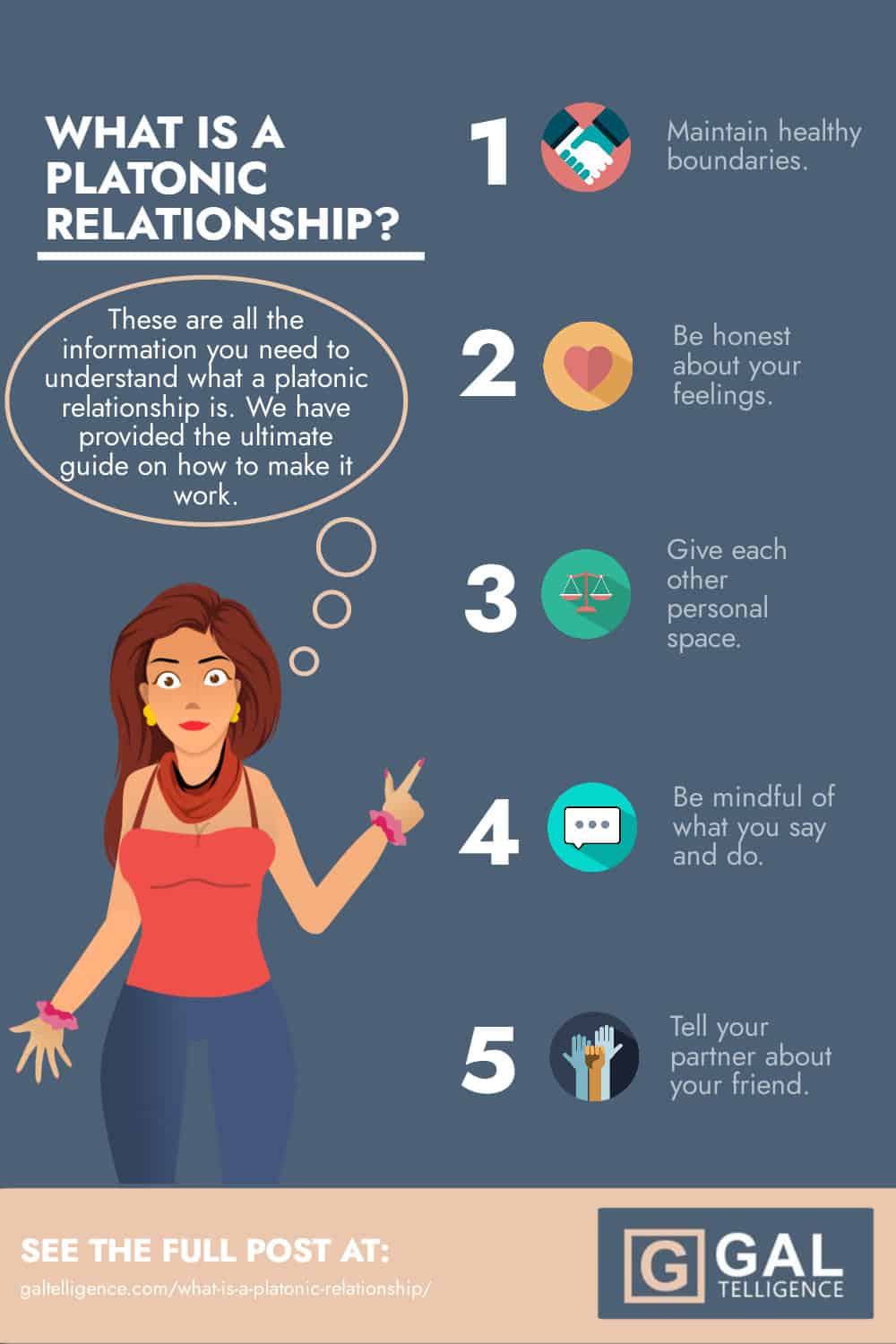 What Is A Platonic Relationship - Infographics
