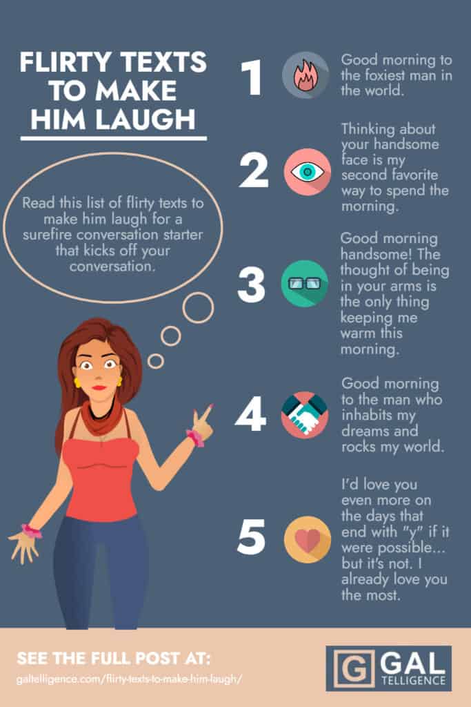 18 Flirty Texts To Make Him Laugh How To Spark Intimacy Easily