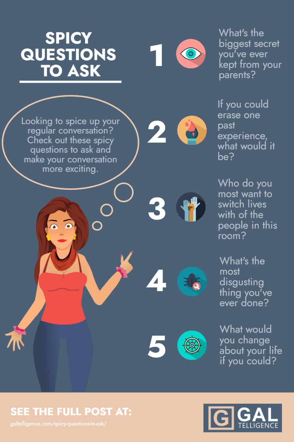 Infographic - Spicy Questions to Ask