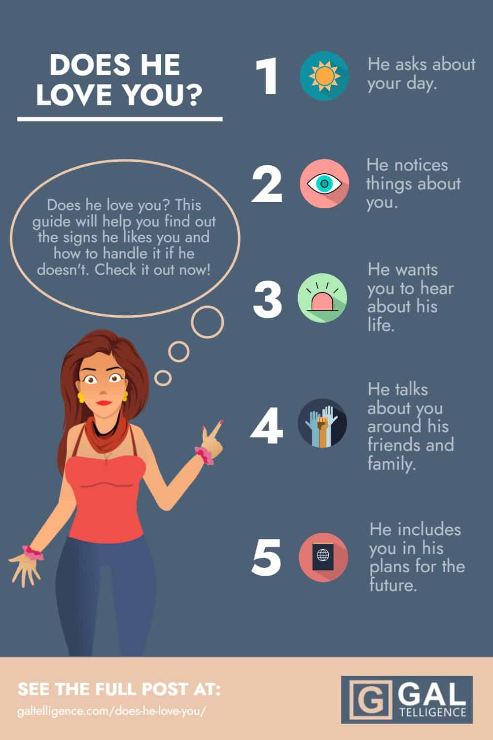 Infographic - Does He Love You